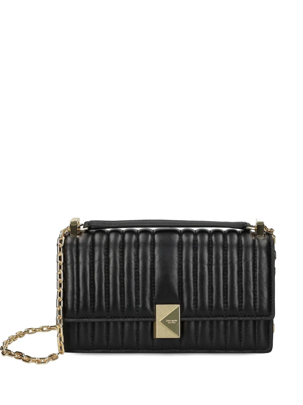 

Стеганая сумка на плечо Kate Spade, черный