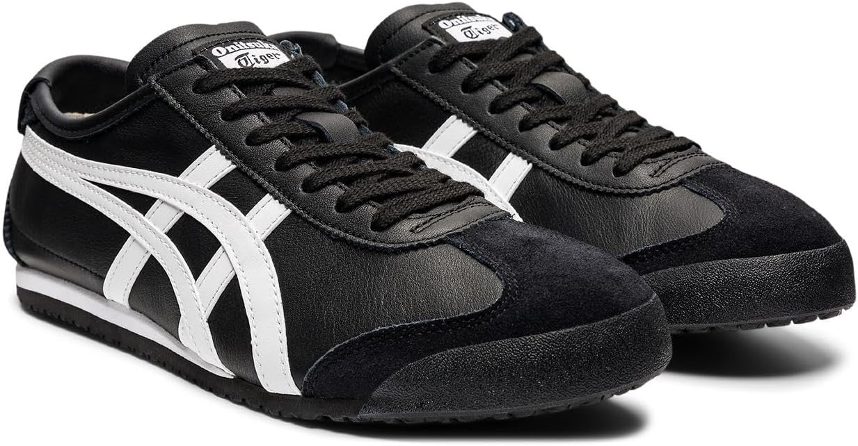 Кроссовки Onitsuka Tiger Unisex Adult Mexico 66, белый/черный — фото 2