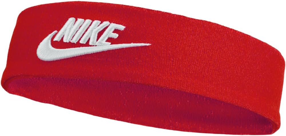 

Повязка на голову Nike Classic Wide Terry BN2065, University Red/White