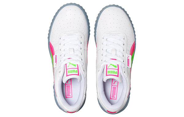 Кроссовки cali 'neon iced - pink dazzling blue' Puma, розовый — фото 4