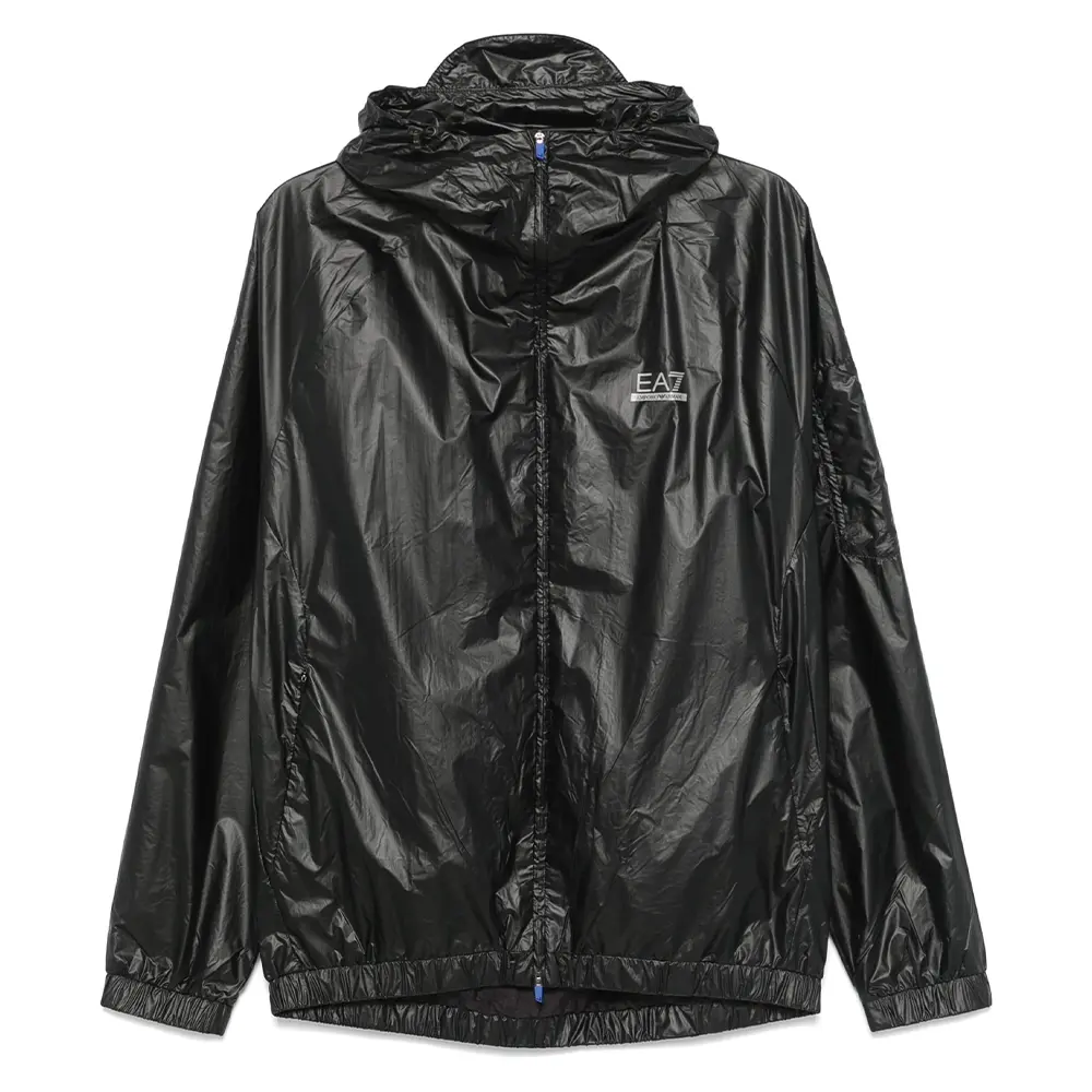 EMPORIO ARMANI Динамичная спортивная курта на шнурке, Black — фото 3