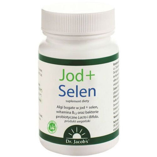 

Dr. Jacob's, БАД Йод + Селен, 90 капсул
