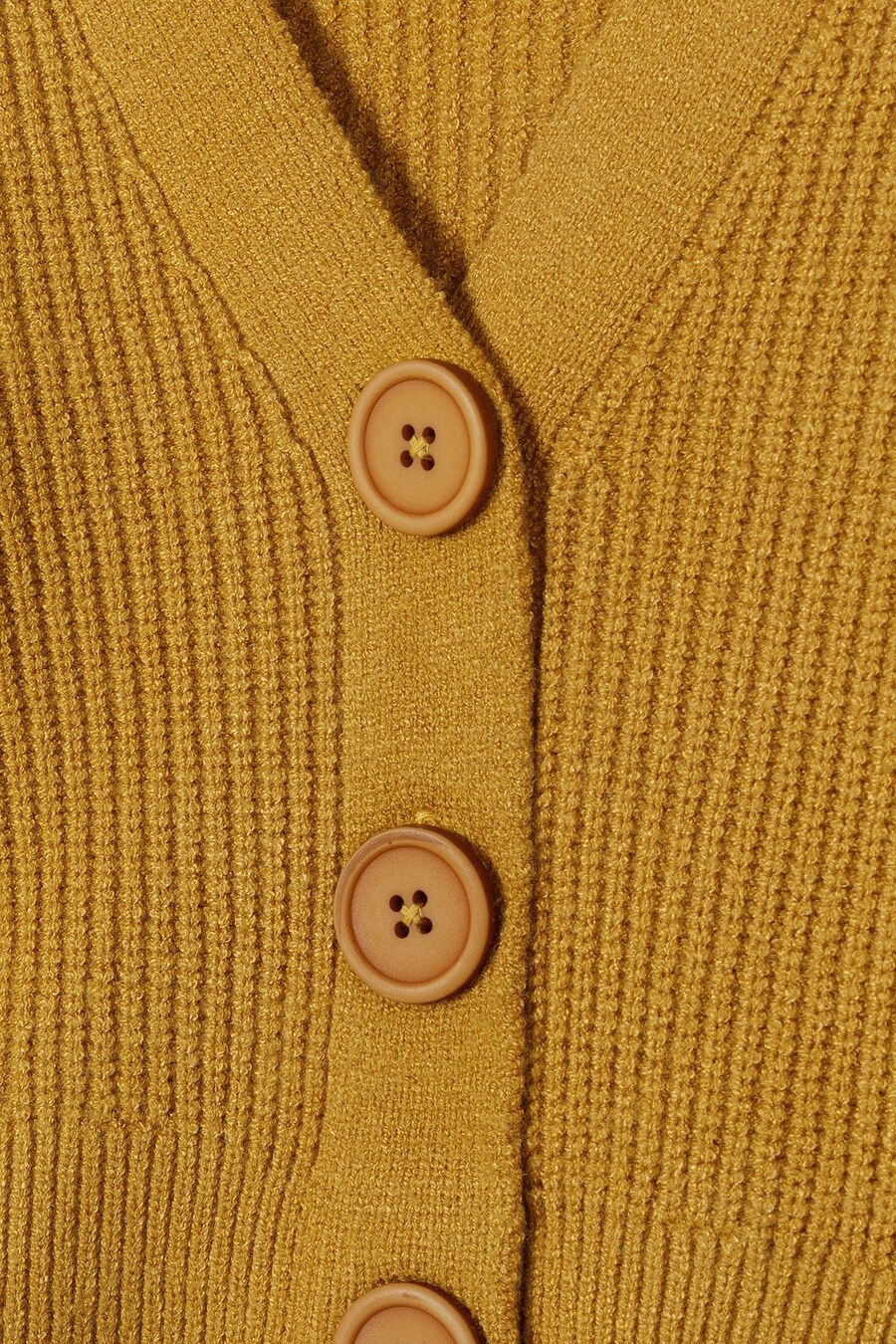 Вязаный кардиган MINOTI Knit Cardigan, цвет mustard — фото 3