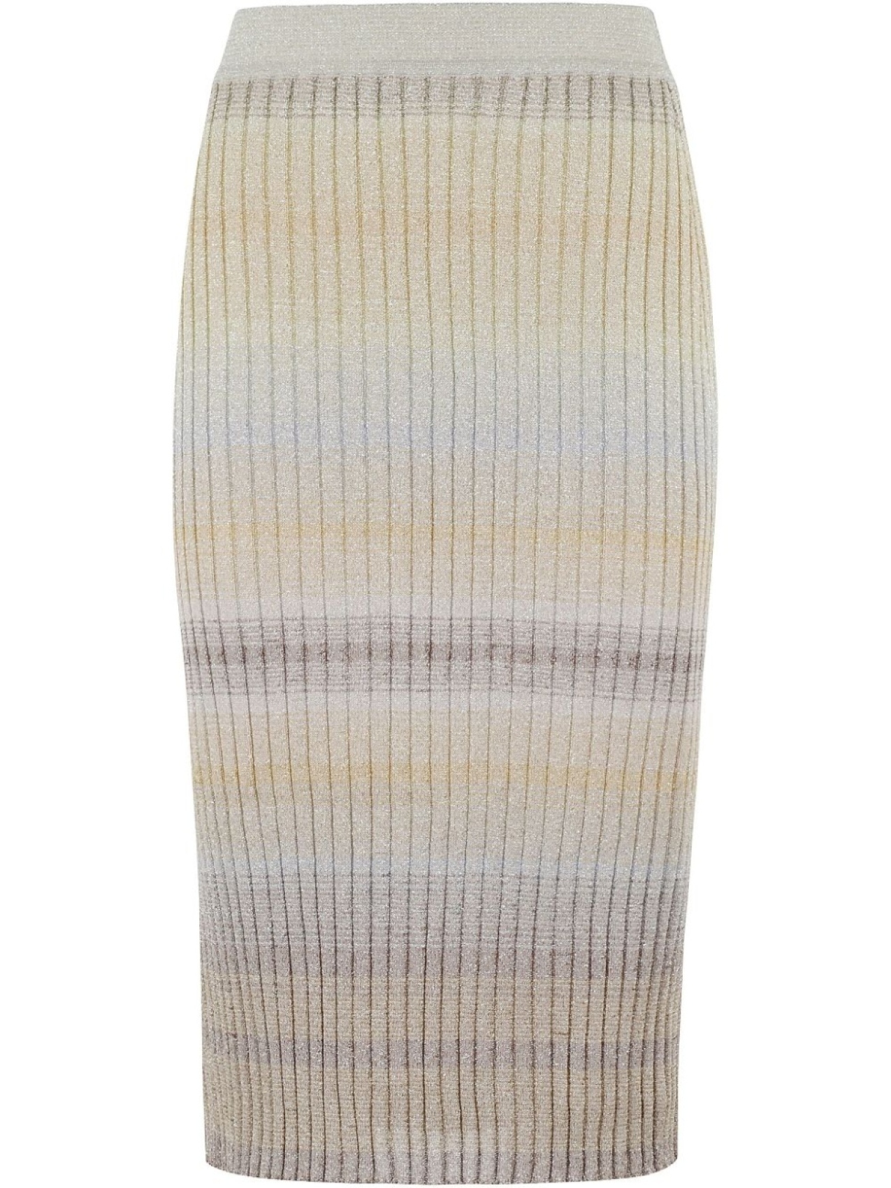 

Missoni юбка в рубчик, нейтральный цвет