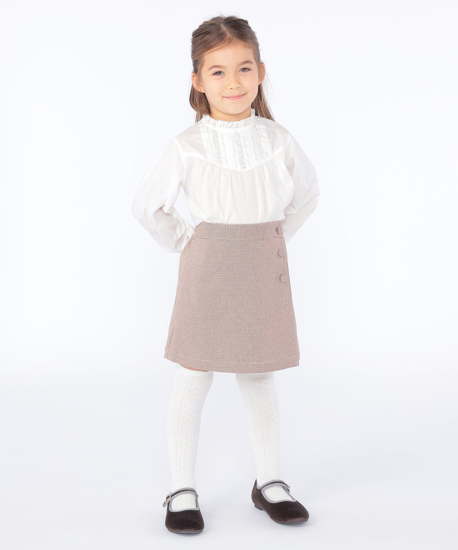 Детские шорты: 100–130 см / Брюки-кюлоты с запахом SHIPS KIDS, Orange