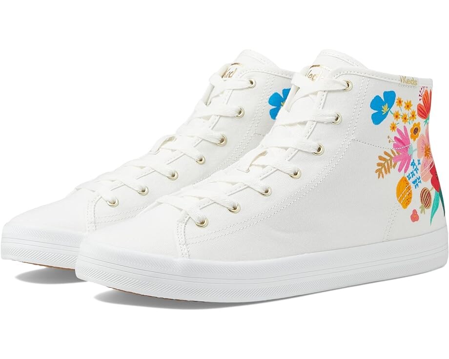 

Кроссовки Keds Keds x Rifle Paper Kickstart Hi Sicily, белый