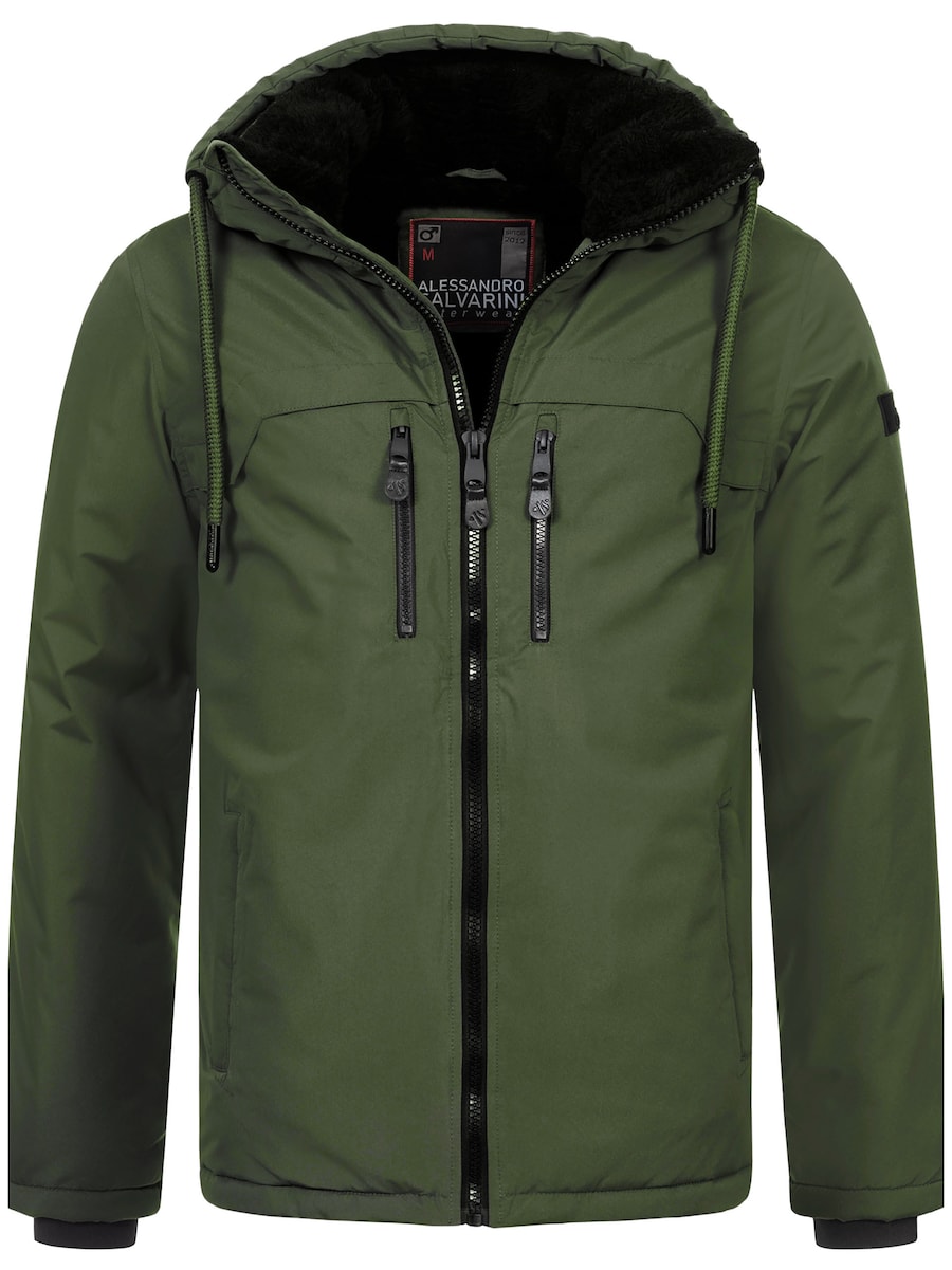 

Зимняя куртка Alessandro Salvarini, темно-зеленый