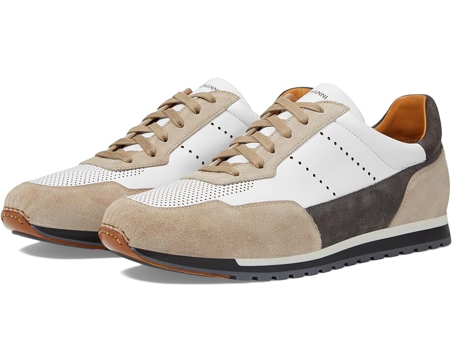 

Кроссовки Magnanni Serrano, цвет Ivory Suede/White