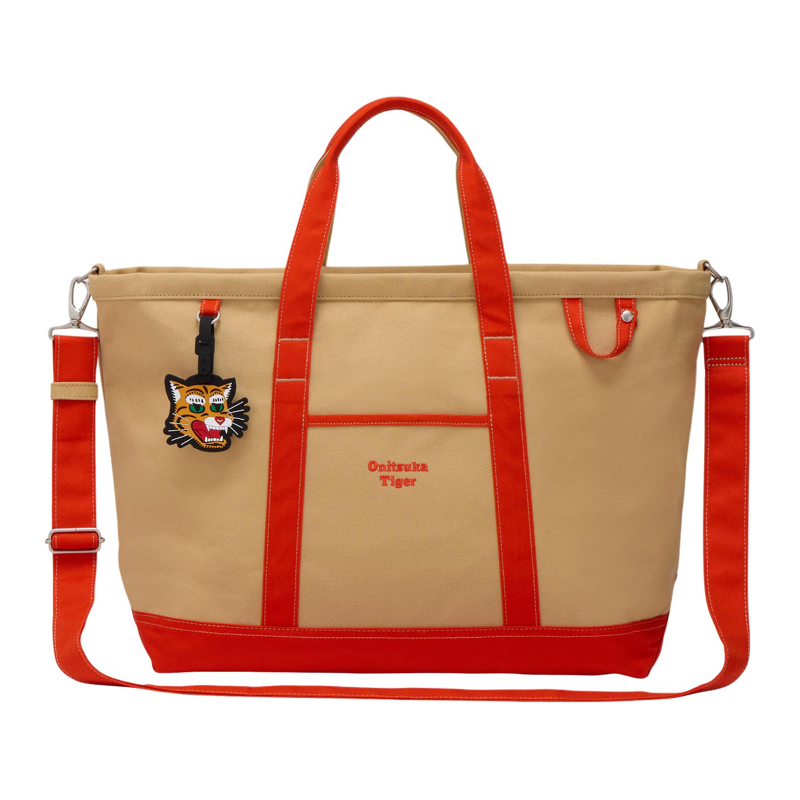 

Onitsuka Tiger Холщовая сумка-шоппер Unisex Beige & Orange & Yellow