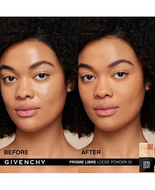 Prisme libre рассыпчатая пудра для подсветки и коррекции цвета Givenchy, 05- popeline mimosa (for medium to deep complexions) — фото 2