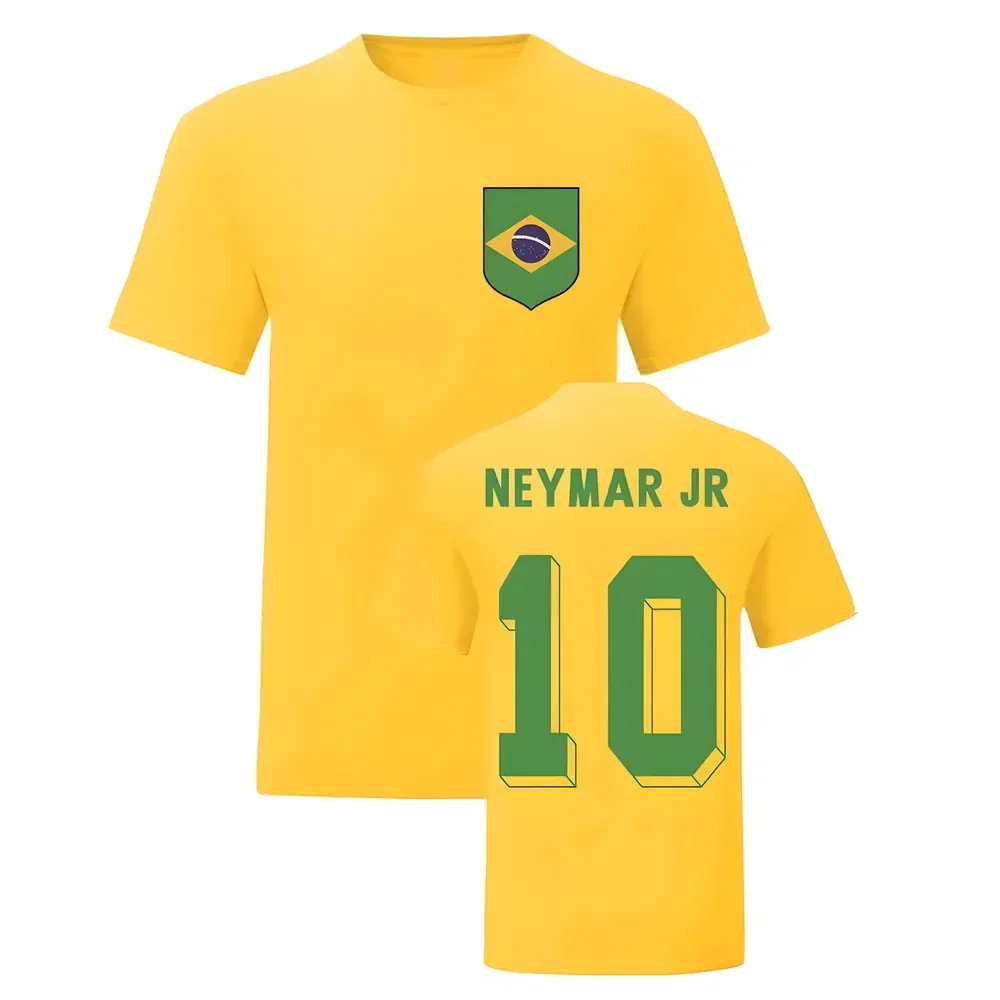 Футболка детская Neymar Jr National Hero от Brazil, желтый