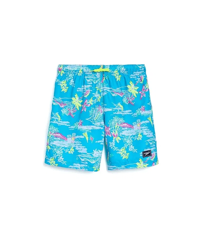 Плавки средней длины Speedo Kids Redondo Printed, Picton Blue