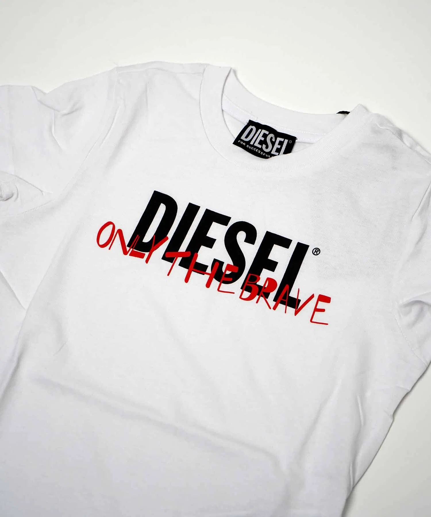 Детская футболка DIESEL KIDS с логотипом — фото 4
