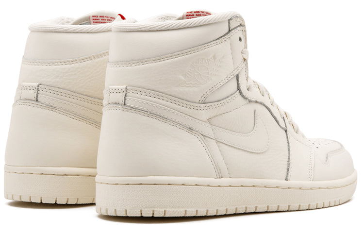 Кроссовки Air Jordan 1 Retro High OG 'Sail', белый — фото 4