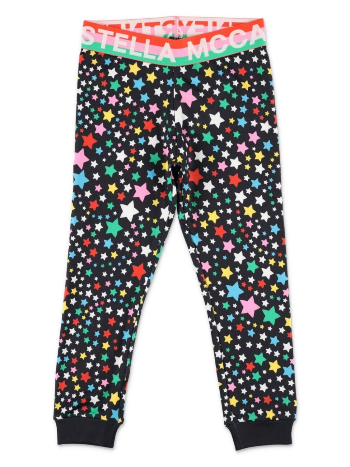 

Stella McCartney Kids леггинсы со звездным принтом, черный