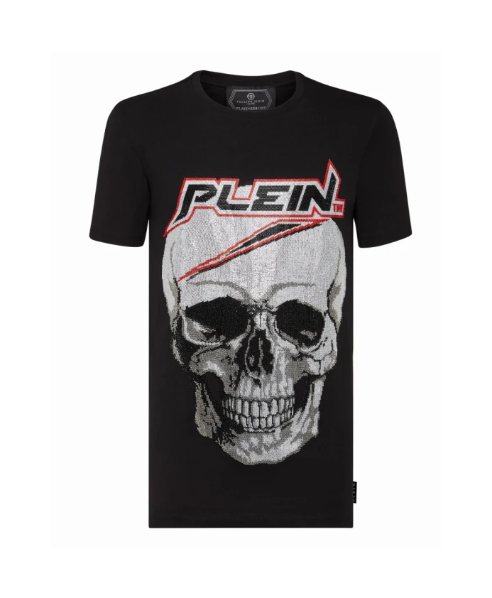 

Футболка платинового кроя S Philipp Plein, черный