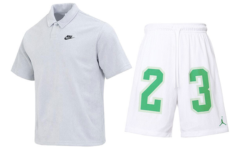 

Повседневная спортивная мужская белая + серая упаковка из 2 шт Nike, серый