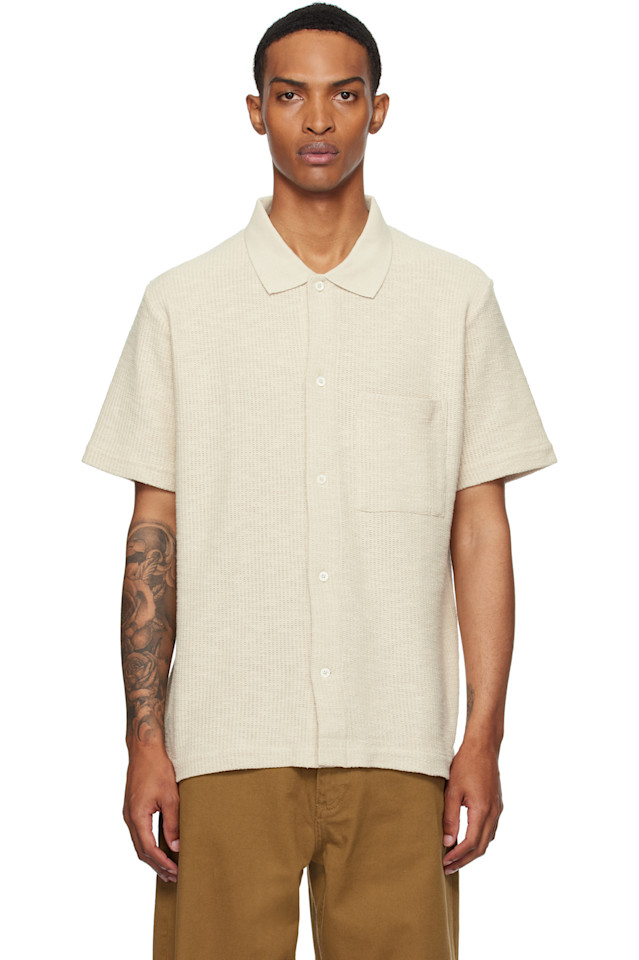 

джемпер с кружевной вязкой Gustav Norse Projects, цвет oatmeal