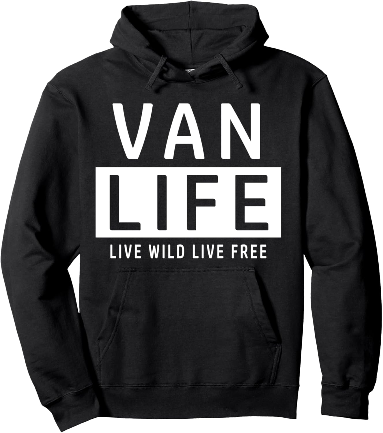 

Худи для любителей жизни в фургоне Van Life Kleidung & Van Life Kleidung Co., черный