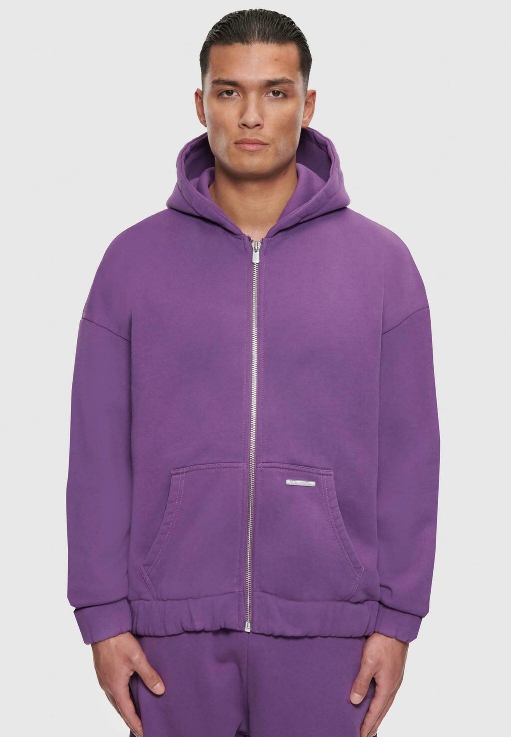 

Толстовка BAZIX REPUBLIQ SUPER HEAVY BLANK Dropsize, цвет washedpurple