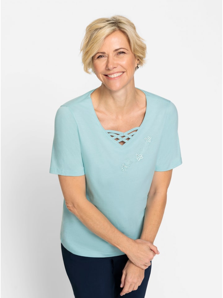 

Рубашка с короткими рукавами мятного цвета WITT WEIDEN