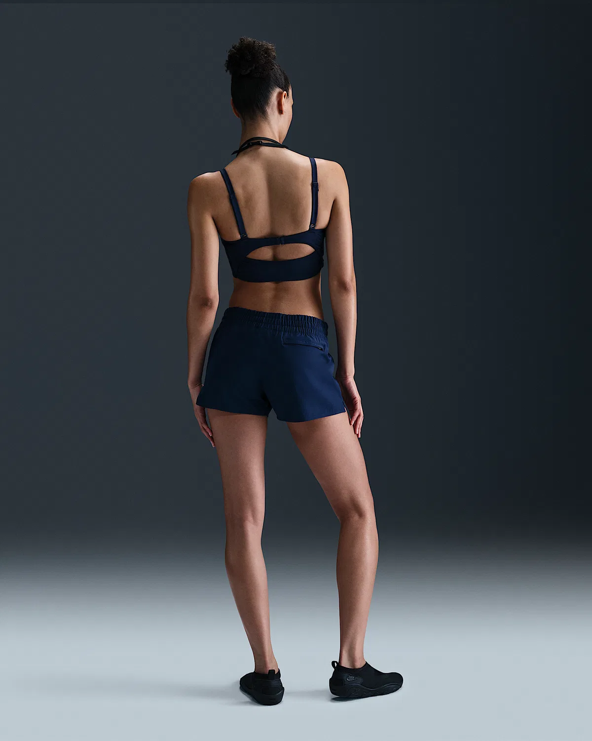 Женский топ для волейбола Nike Swim Breaker, Midnight Navy — фото 4