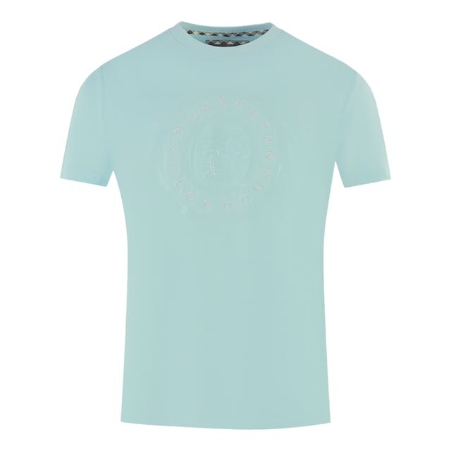 

Футболка с логотипом London Circle Sky Aquascutum, синий