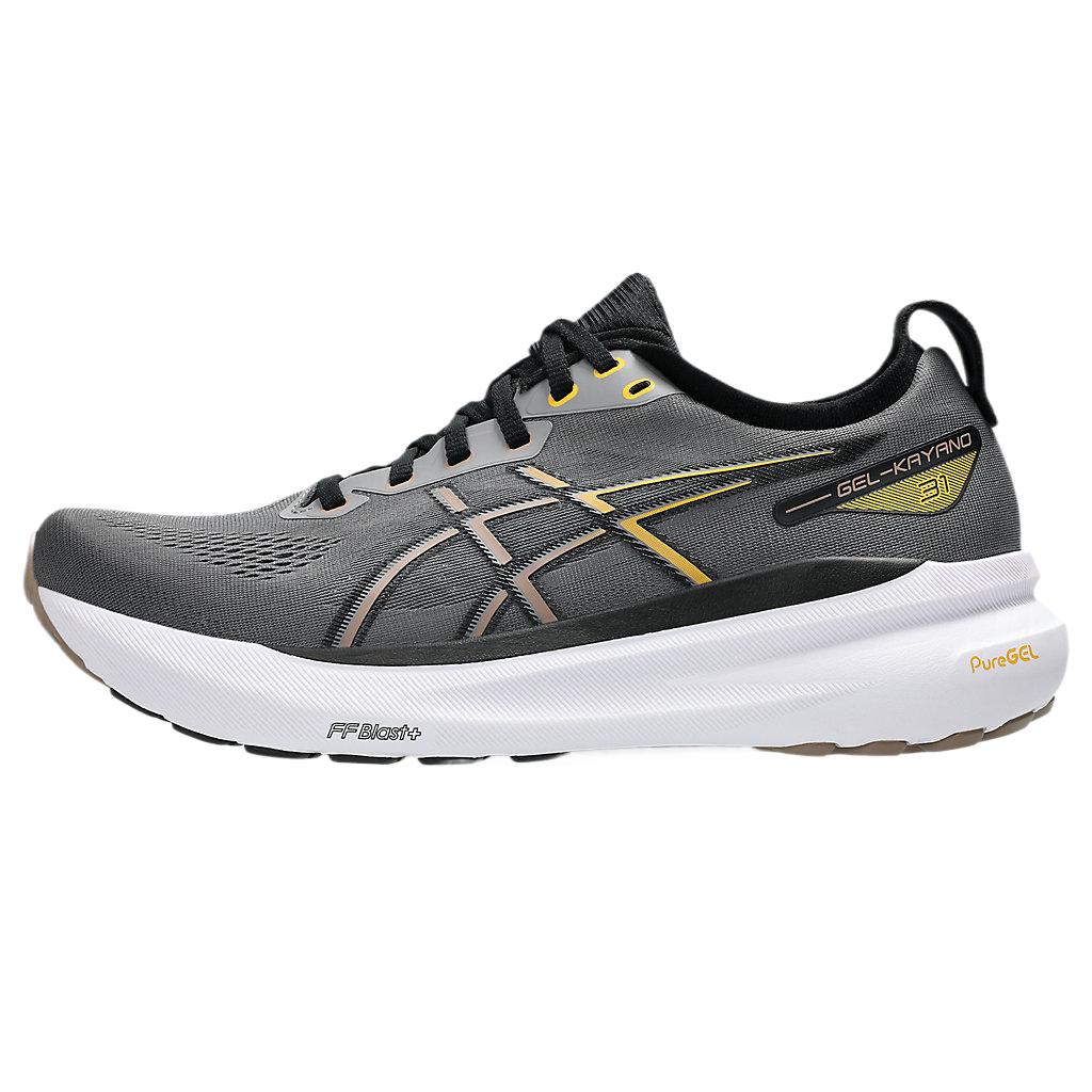 

Кроссовки для бега Gel Kayano 31 с амортизацией, износостойкие, серые, мужские, с низкой посадкой ASICS, Gray