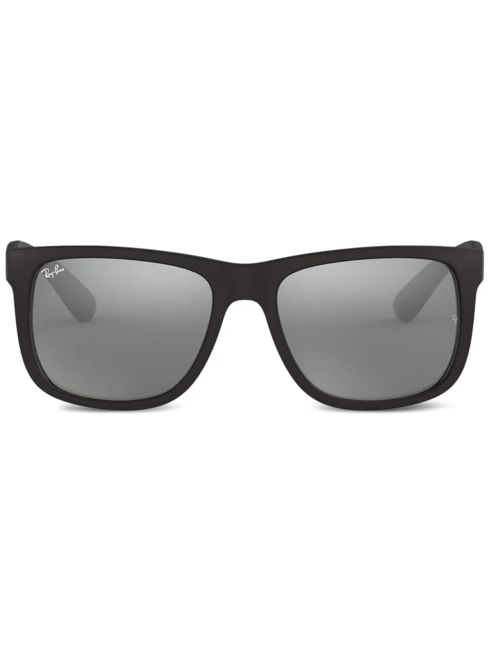 

Прямоугольные солнцезащитные очки в массивной оправе Ray-Ban, черный