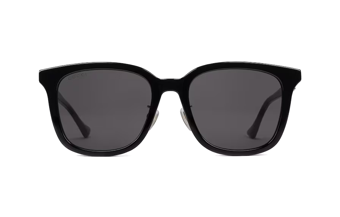 

Ацетатные квадратные солнцезащитные очки мужские черные GUCCI