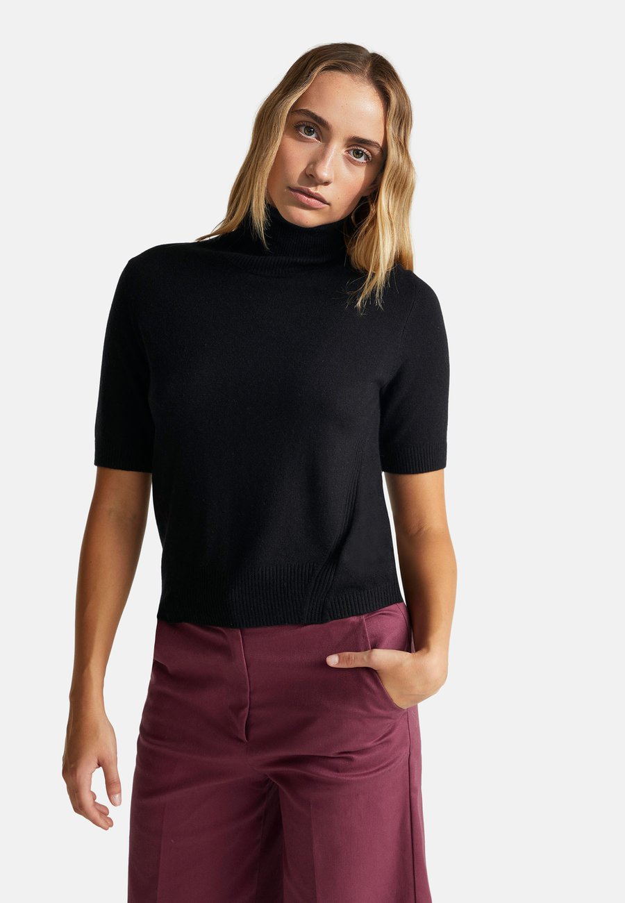 

Футболка United Colors of Benetton SHORT SLEEVE TURTLENECK, Black