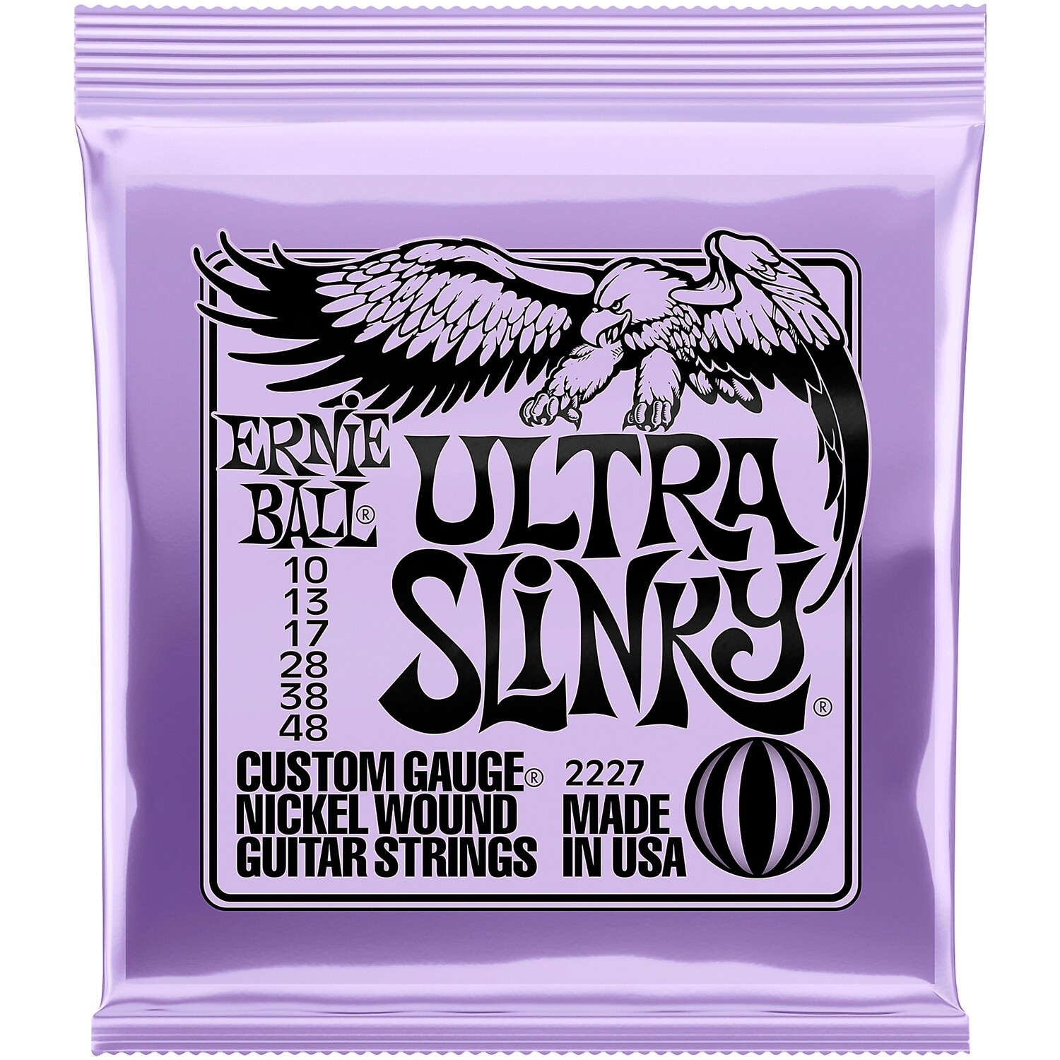 

Струны для электрогитары Ernie Ball Ultra Slinky с никелевой обмоткой (10-48)
