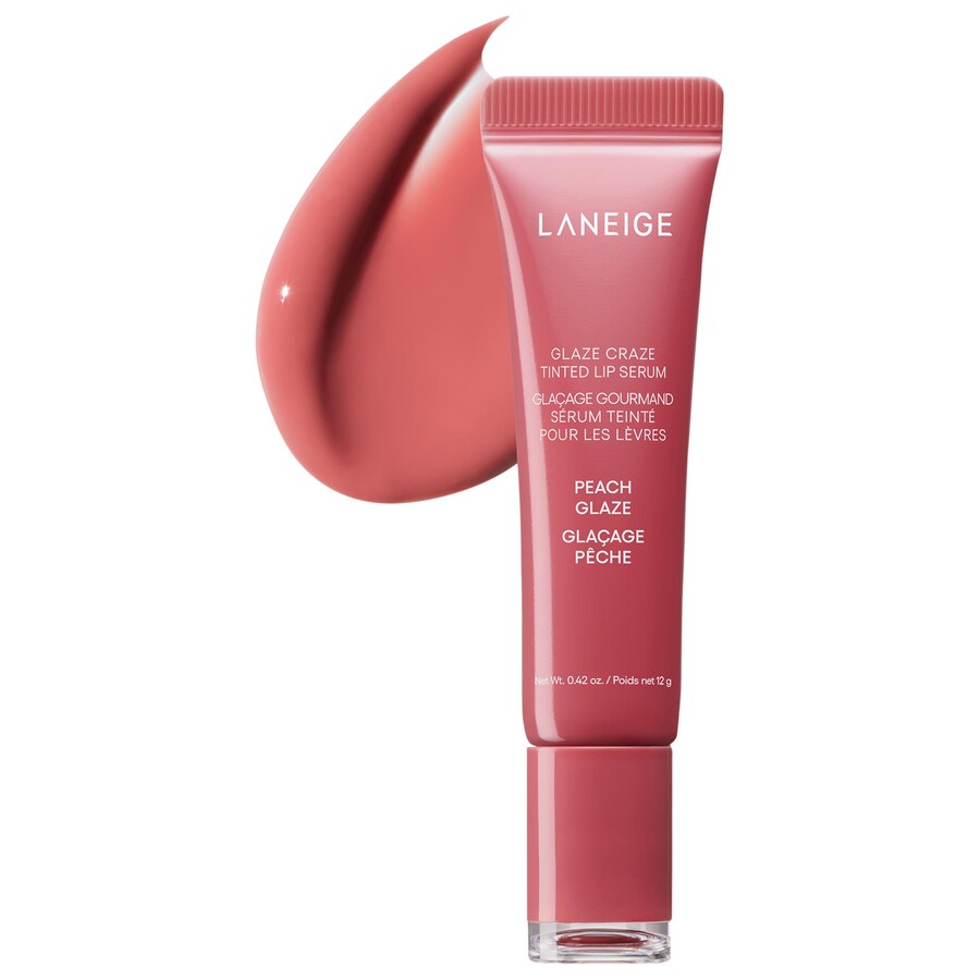 

Сыворотка для губ Laneige Glaze Craze Tinted Polypeptide, Peach Glaze, 12 г