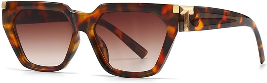 

Солнцезащитные очки «кошачий глаз» в стиле ретро для мужчин и женщин, винтажные солнцезащитные очки с градиентным переходом цвета, защита от УФ-излучения UV400 HDUBFY, C2