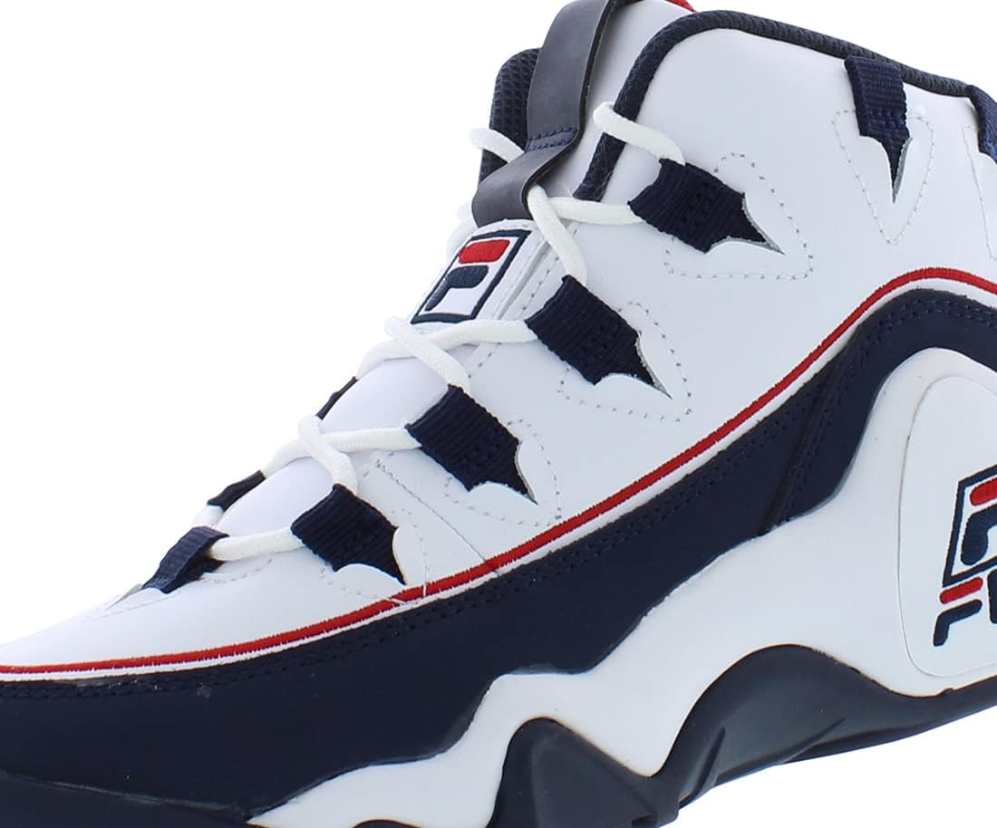 Кроссовки Fila Boy's Grant Hill 1 (Big Kid), белый/красный/синий/темно-синий — фото 3
