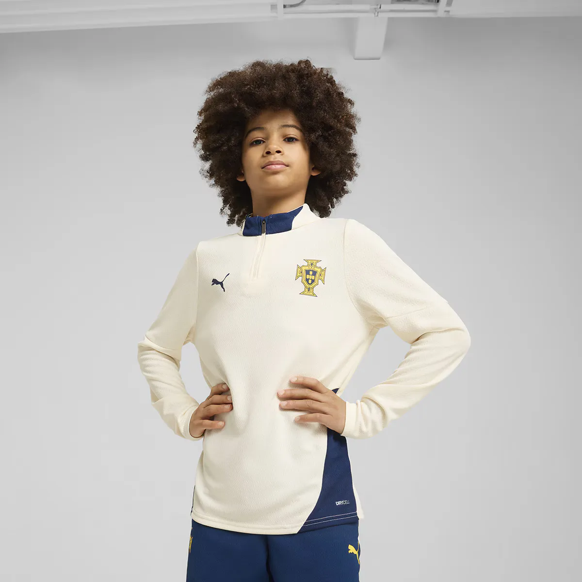 

Puma Portugal FPF Тренировочная детская куртка, бежевый