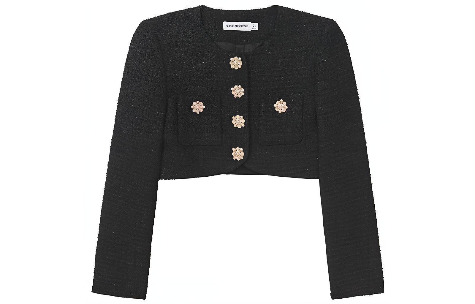 

Self Portrait Вязаный свитер Women's Classic Black