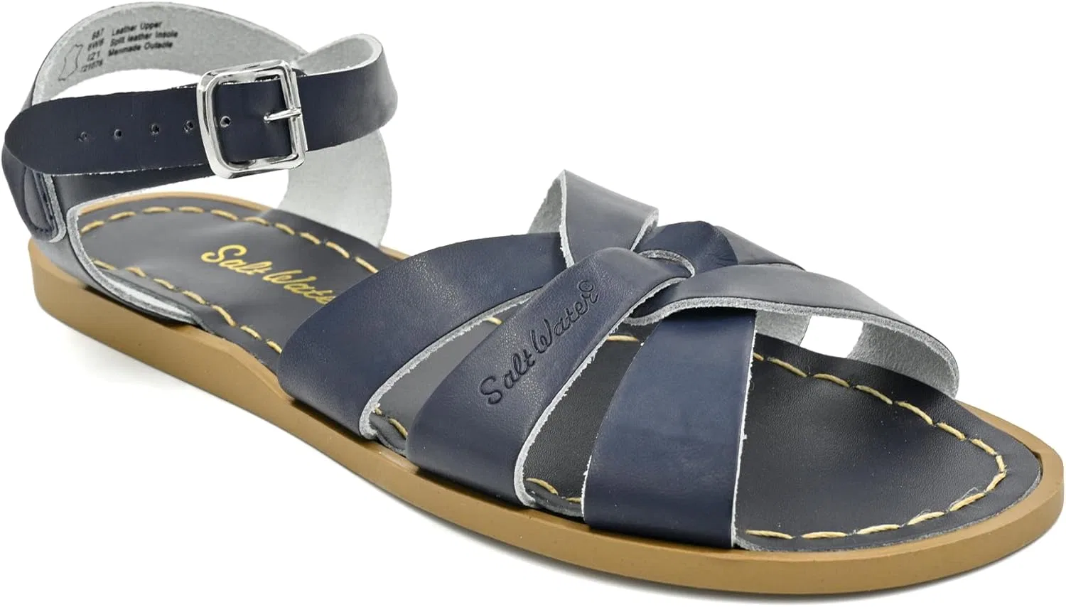 Сандалии кожаные Salt Water, Navy Salt Water Sandals