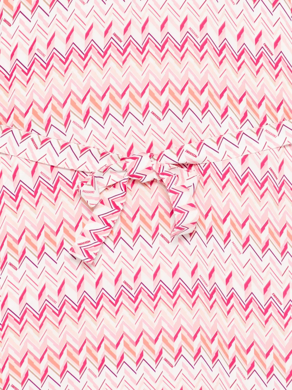 Повседневное платье Missoni Kids, белый — фото 3