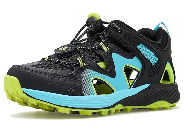 Кроссовки водонепроницаемые Hydro Force Merrell Kids, Black/Blue/Lime