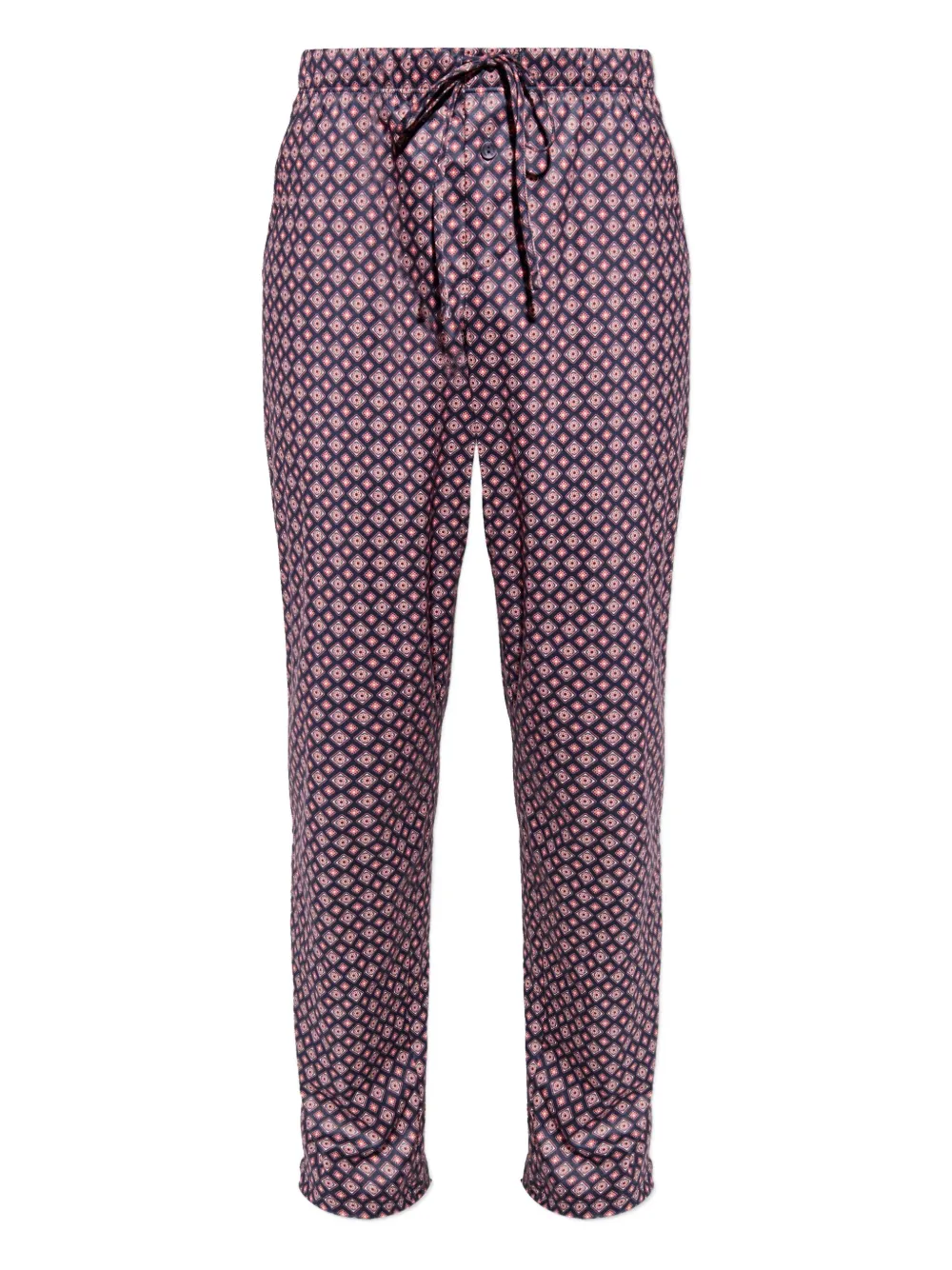 

Брюки с кулиской и узором Hanro, фиолетовый