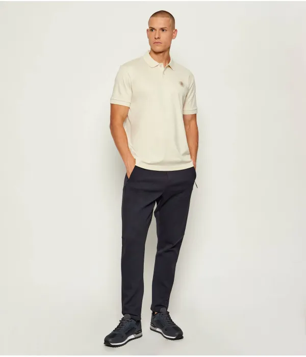 Будущий Футболка поло Regular fit Boss Green, бежевый — фото 2