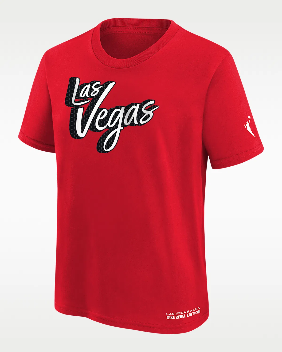 Детская футболка Nike WNBA Las Vegas Aces Rebel Edition, University Red