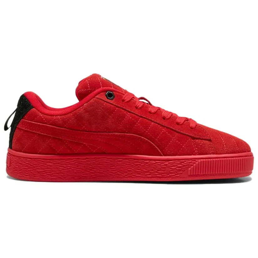 Кроссовки кожаные PUMA Suede Xl Hero Red — фото 3