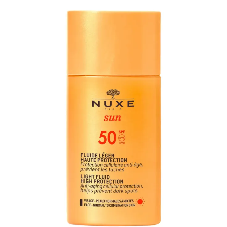 

Nuxe Sun Light Fluid High Protection Spf50 50 мл Защита от солнца для лица