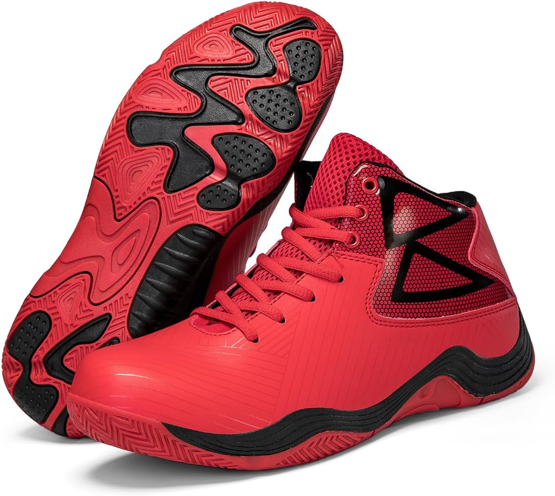 

Тактические военные ботинки LEIJOP для мужчин, высокие боевые ботинки с верхом из искусственной кожи и противоскользящей подошвой из TPR, легкие походные ботинки весом 1,0 кг для кемпинга, охоты и работы, красный