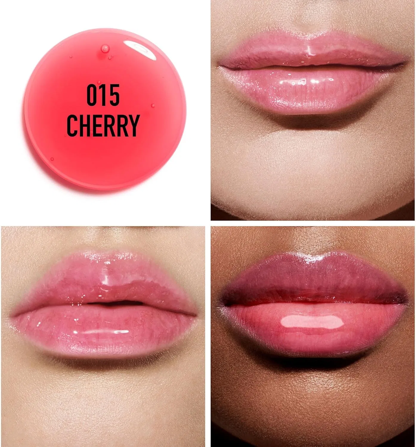 Масло для губ Dior Addict Lip Grow Oil, оттенок вишневый, 6 мл — фото 3