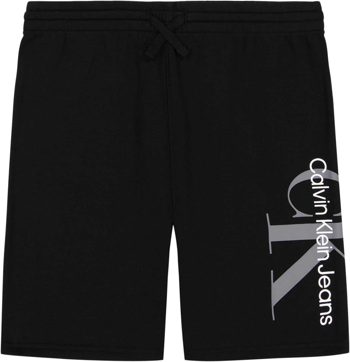 

Флисовые шорты-джоггеры Calvin Klein для мальчиков, застегивающиеся на шнурок, Ckj Black