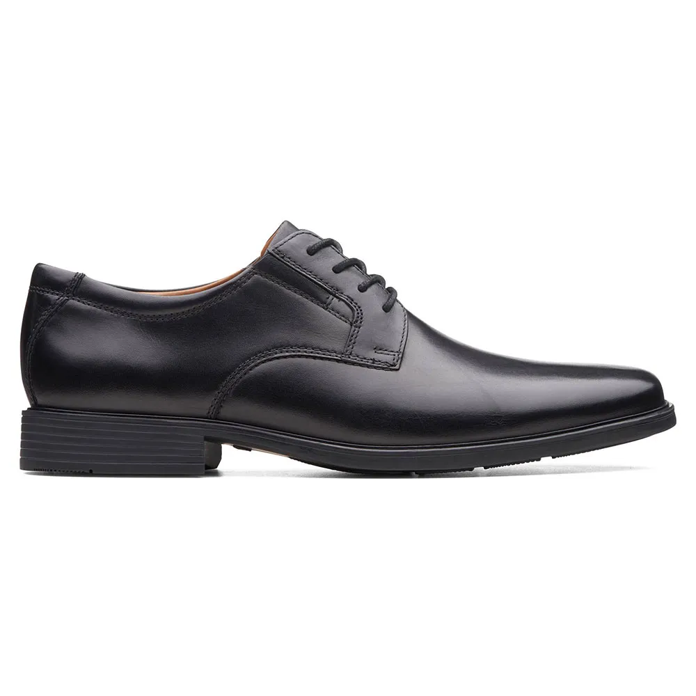 Туфли Clarks, туфли Tilden Plain Clarks shoes, черный — фото 4