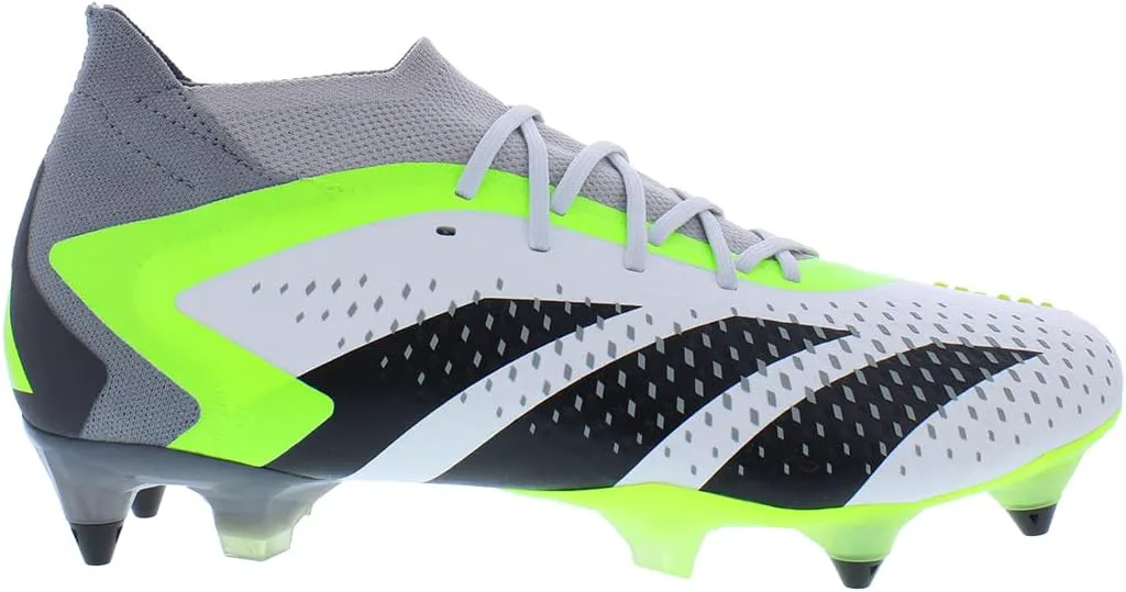 Кроссовки Adidas Predator Accuracy.1 Soft Ground для мужчин и женщин, белый/черный